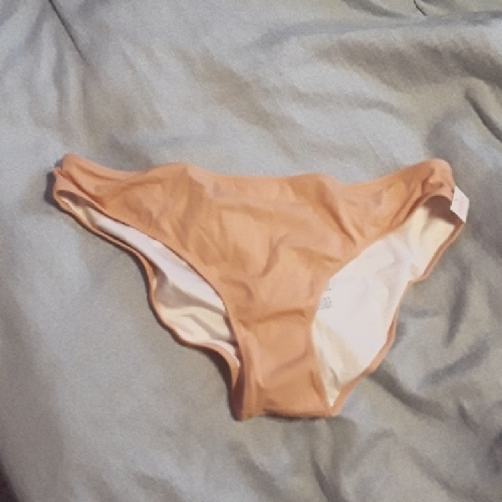 VS PINK Coral Bikini Bottom